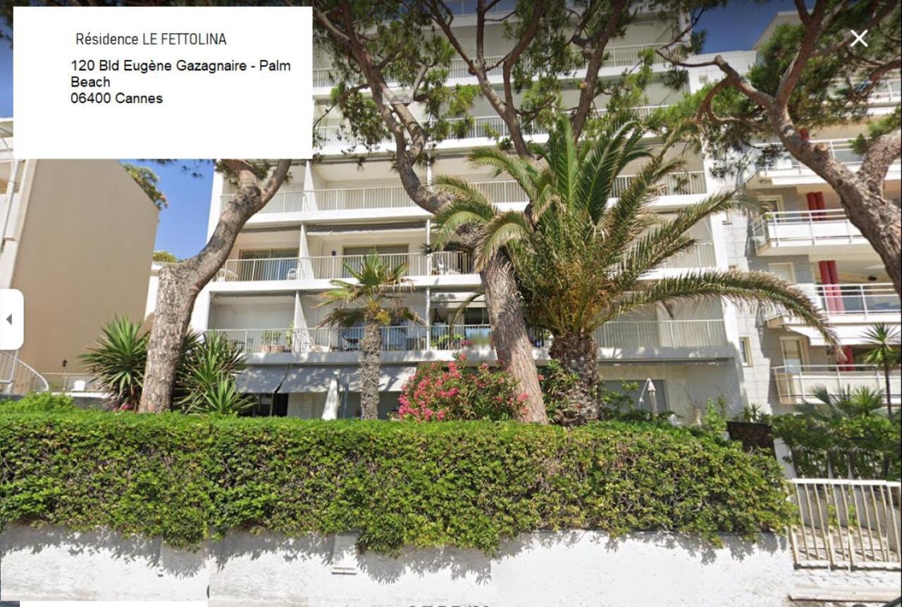 Fettolina Palm Beach, Location Cannes Front De Mer Et Plage Exterior photo